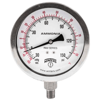 Winters Instruments Ammonia Gauge, PAM